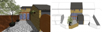 Stanborough Road Existing and Proposed 3D