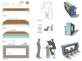 Neroli Proposed Front Desk and Bar