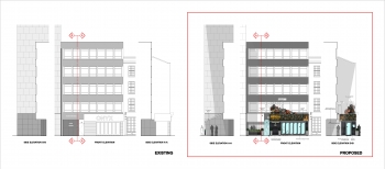 Neroli - Existing and Proposed Elevations